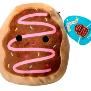 Squishmallows 8" Deja the Chocolate Frosted Donut